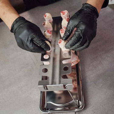 Стойка для куриных ножек, нержавеющая сталь Santos