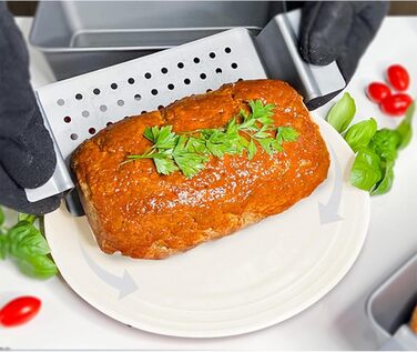 Чавунна форма для випікання хліба 25 см, чорна Hensych