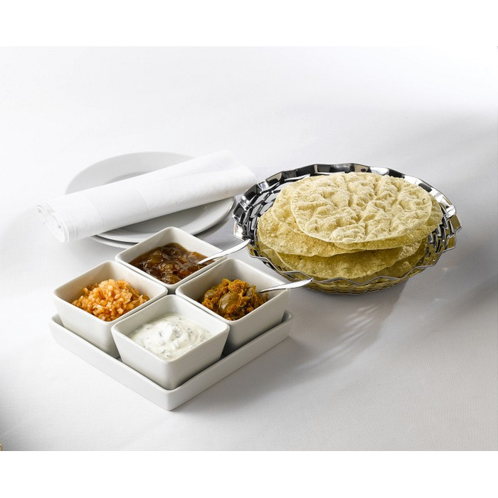 Соусник 6.4*2.5 см, квадратный, GenWare