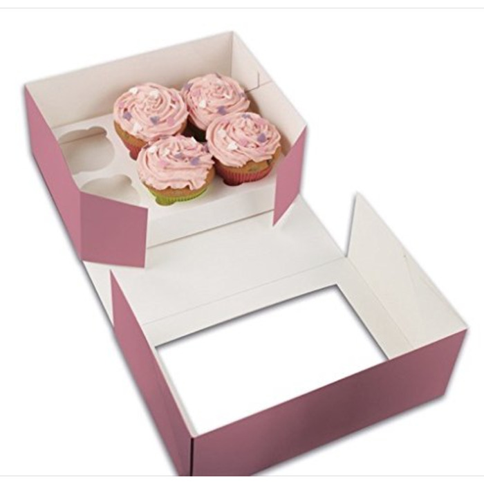 Картонна різнобарвна упаковка Телевізор для кексів, капкейков і маффинов Back - Helfer Dr. Oetker