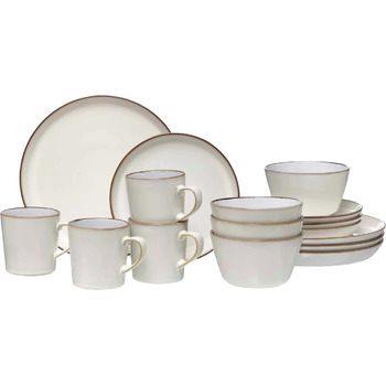 Обідній сервіз на 4 персони, 16 предметів, білий VISBY Ritzenhoff & Breker