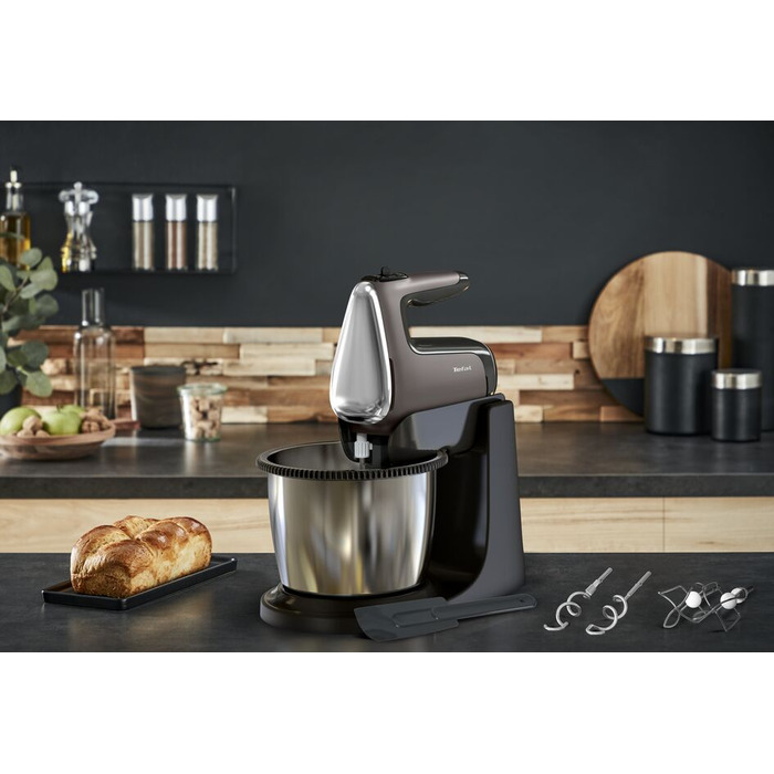 Стаціонарний міксер Tefal HT654E38 (6767195)
