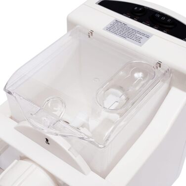 Електрична машина для пасти, повністю автоматична, машина для пасти, машина для спагетті з 9 решітками для пасти та 1 набором пельменників, білий колір