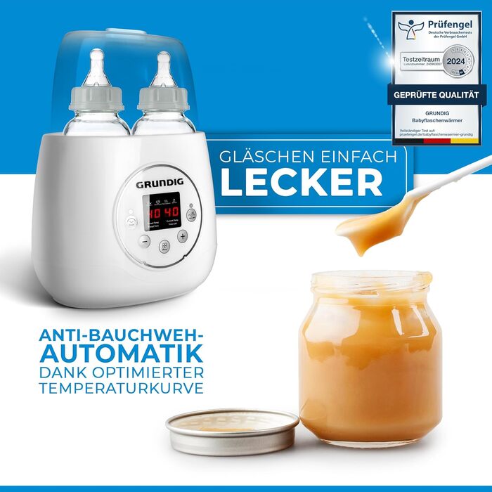 Підігрівач на 2 дитячих пляшечок GRUNDIG