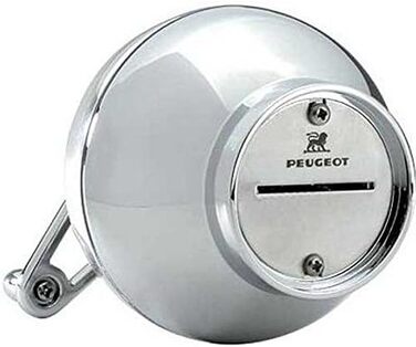 Млин мускатний горіх Tidore 11 см - З відсіком для зберігання - Акрил - Прозорий