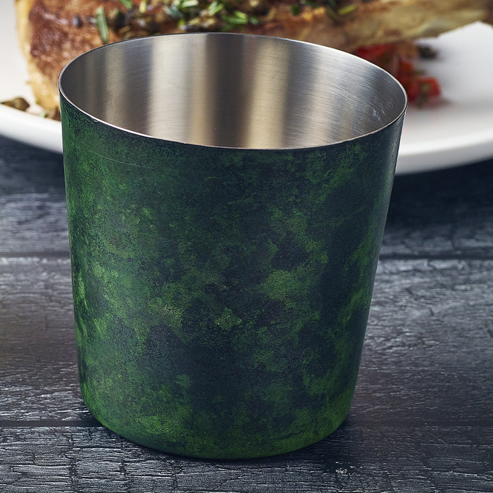 Стакан металлический 420 мл, зеленый, Patina Green, GenWare