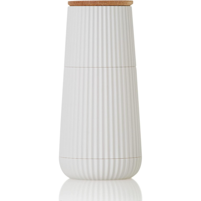 Мельница для соли и перца 12,3 см, набор 2 предмета, черный/белый Scape AdHoc