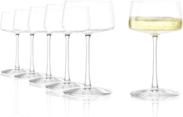 Бокалы для красного вина Power / Набор бокалов для красного вина из 6 / Высококачественные бокалы для красного вина 520 мл / Бокалы для вина Бокалы для красного вина / Stlzle для красного вина (чаши для шампанского)