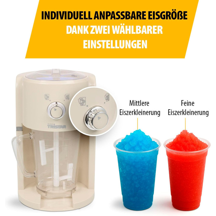 Машина для подрібнення льоду  и глечик 1,1 л Tristar