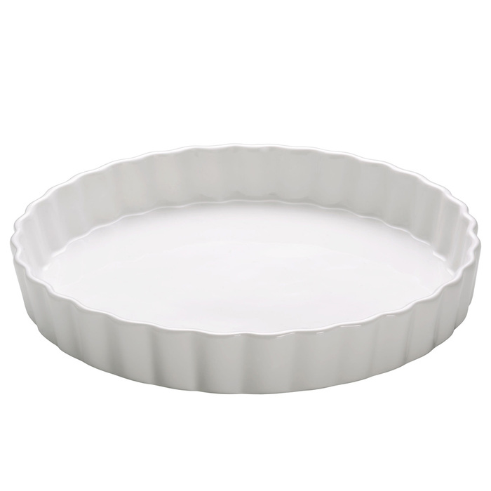 Форма для выпечки Maxwell & Williams WHITE BASICS ROUND, фарфор, диам. 27 см, 1400 мл