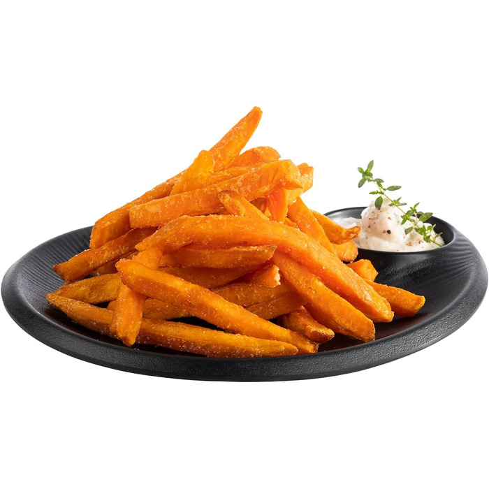 Сервірувальна меламінова тарілка 24 x 20 x 2,5 см з вбудованою соусницею, чорна NERO APS