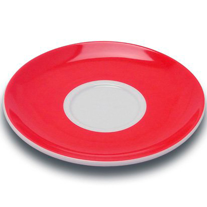 36769 Блюдце caffe latte 16,7 см Red Decal Print для серій 'Millecolori Verona/Torino'