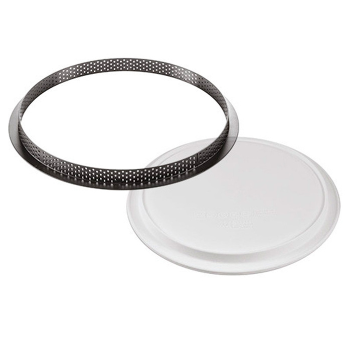 KIT TARTE RING ROUND D250 MM Форма силіконова Ø205 h20 mm + 1 кільце (d 250 mm, h 20 mm) - 1 форма в