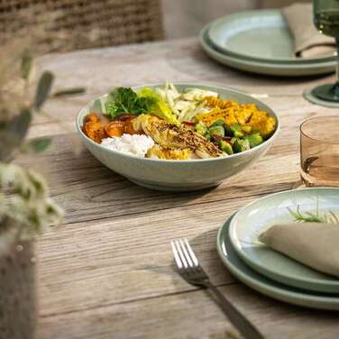 Миска сервировочная 26 см, зеленая Perlemor Villeroy & Boch