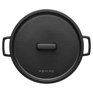 Кастрюля чугунная Fiskars Folken 6л (1075697)