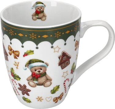 Набір із 6 кавових чашок 480 мл. порцеляна MamboCat Friend