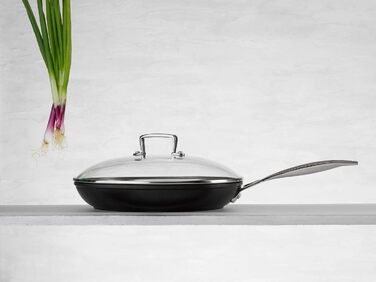 Сковорода 20 см с антипригарным покрытием, антрацит/серебристый Le Creuset