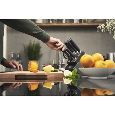 Набір ножів із підставкою, 7 предметів, антрацитовий All Star Zwilling