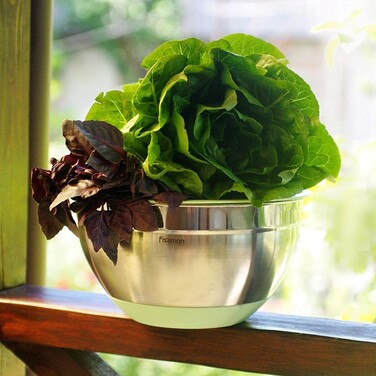 Миска з кришкою 24x13,5 см 4500 мл Fissman