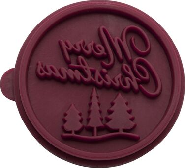 Штамп для печива, 7 см, Merry Christmas RBV Birkmann