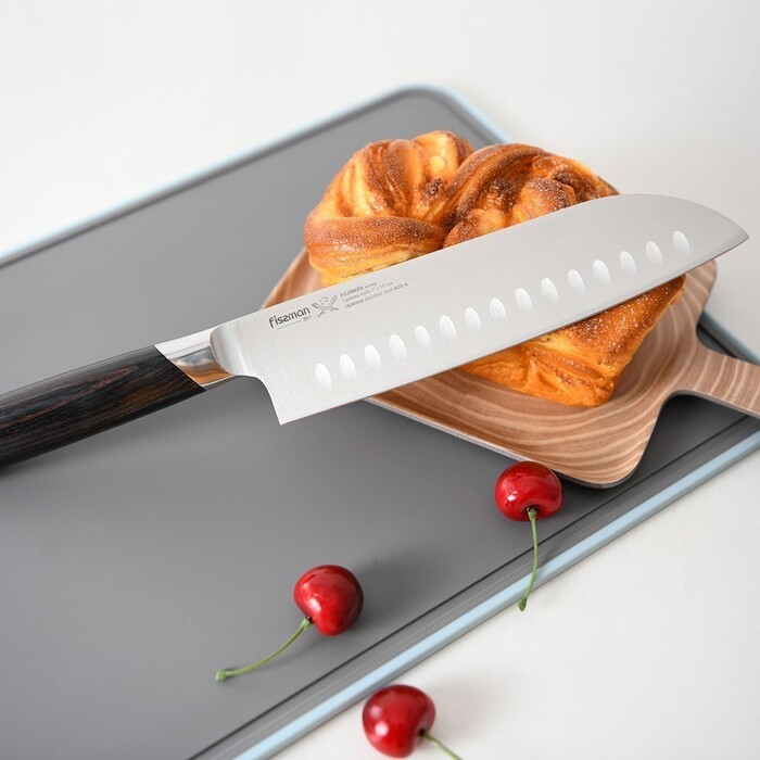 Нож сантока Fissman FUJIWARA 18 см сталь AUS-6 (2817)