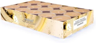 Ароматичні чайні свічки Pajoma 90, 3x30 шт. , ароматичні свічки, багато ароматів на вибір, висота 1,5 см, діаметр 3,5 см (шампанське, 30)