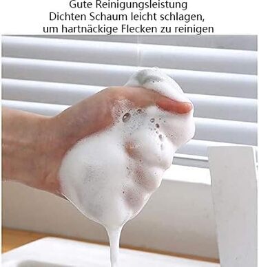 Губка чистящая, набор 10 предметов, серый LATRAT