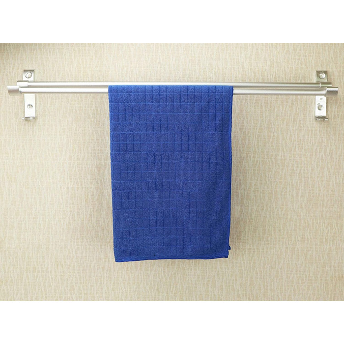 Набір з 8 кухонних рушників з мікрофібри, мяких, суперабсорбуючих і безворсових кухонних рушників, 45 x 65 см (палацово-блакитний)