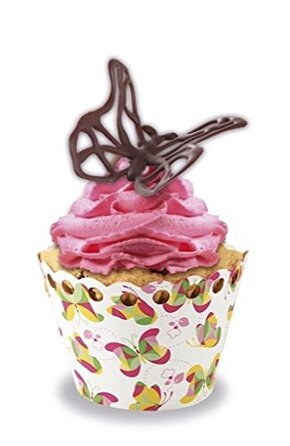 Набір різнокольорових паперових форм для випічки кексів 12 шт Ø 5 см Back - Helfer Dr. Oetker