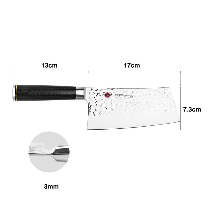 Кухарська сокира Fissman KOJIRO 17 см (2565)
