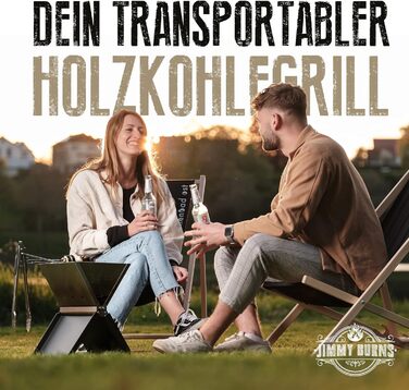 Складний гриль для кемпінгу JIMMY BURNS