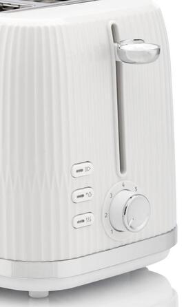 Gorenje Тостер, 850Вт, пластик/металл, белый