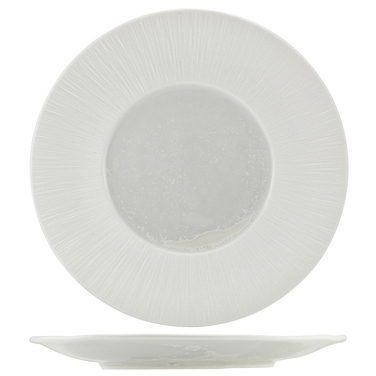 Тарелка 28.5 см, Incise Porcelain Lucine, GenWare