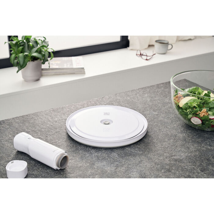 Вакуумна кришка для миски 24 см, біла Fresh & Save Zwilling