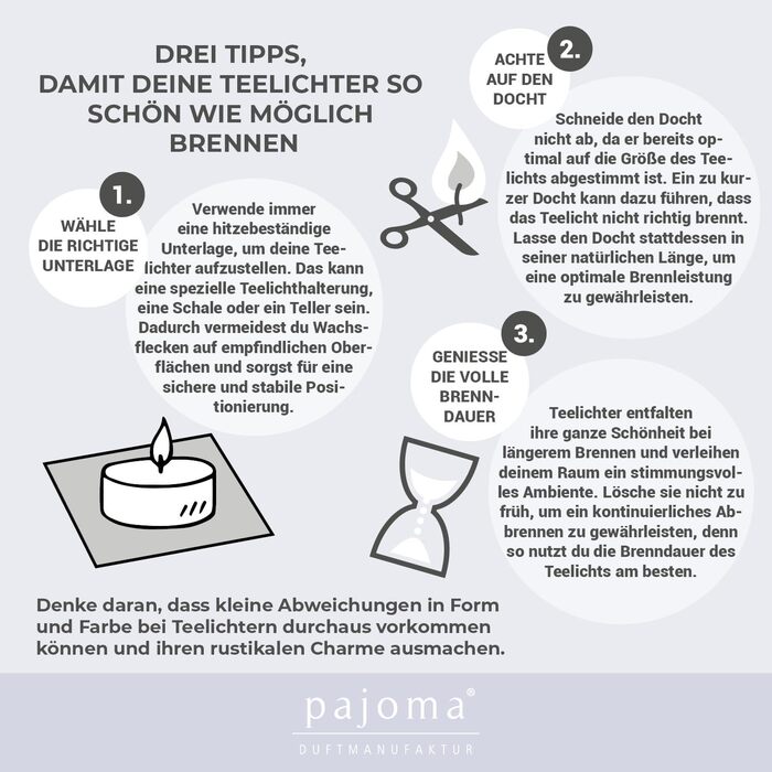 Чайні свічки pajoma, білі Чайні свічки без запаху Час горіння 8 годин - воскова вага 20 г, 25 x 38 мм Кейтеринг, весілля, декорування, святкування, відпочинок, 100 шт. (упаковка з 1) (Без запаху, 100 шт. (упаковка з 5))