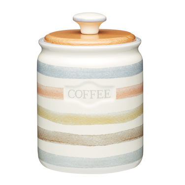 Банка Kitchen Craft для зберігання кави, керамічна, 10,5 х 17 см, 800 мл