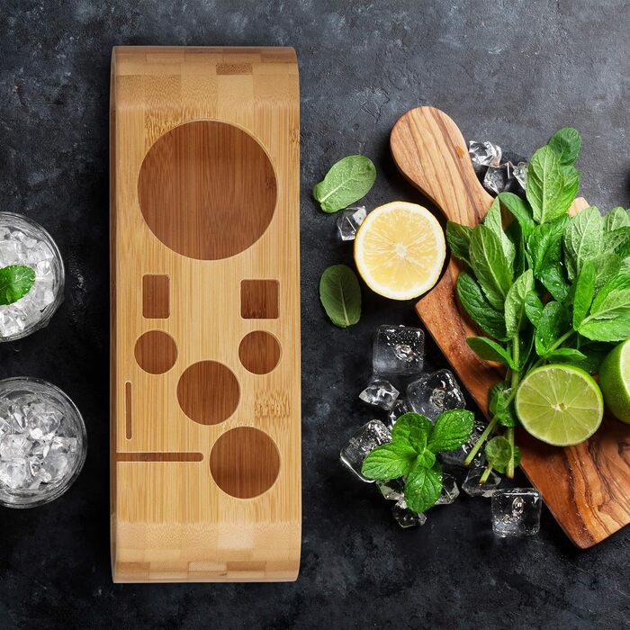 Барний набір для коктейлів, 10 предметів Relaxdays