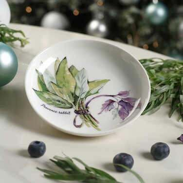 Тарілка Fissman PROVENCE RABBIT 15 см порцеляна (13953)