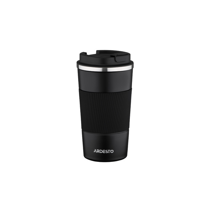 ARDESTO Термокухоль Urban 500 мл, чорний, нержавіюча сталь