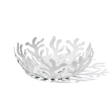 Ваза для фруктів 21х9,5 см біла Mediterraneo Alessi