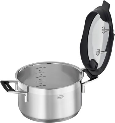 Каструля 24 см з кришкою Silence Pro Rosle