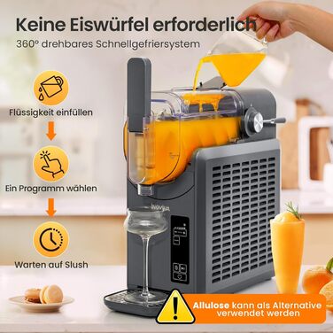 Слаш-машина для приготовления напитков 2 л. inoviva