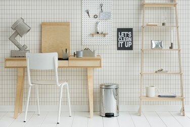 Сміттєвий бак з педаллю 12 л безшумний сталевий глянсовий NewIcon Brabantia