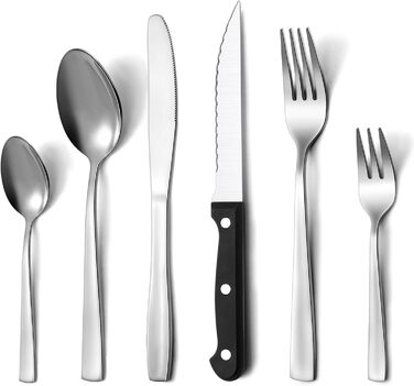 Набор столовых приборов на 6 человек 36 предметов Pleafind