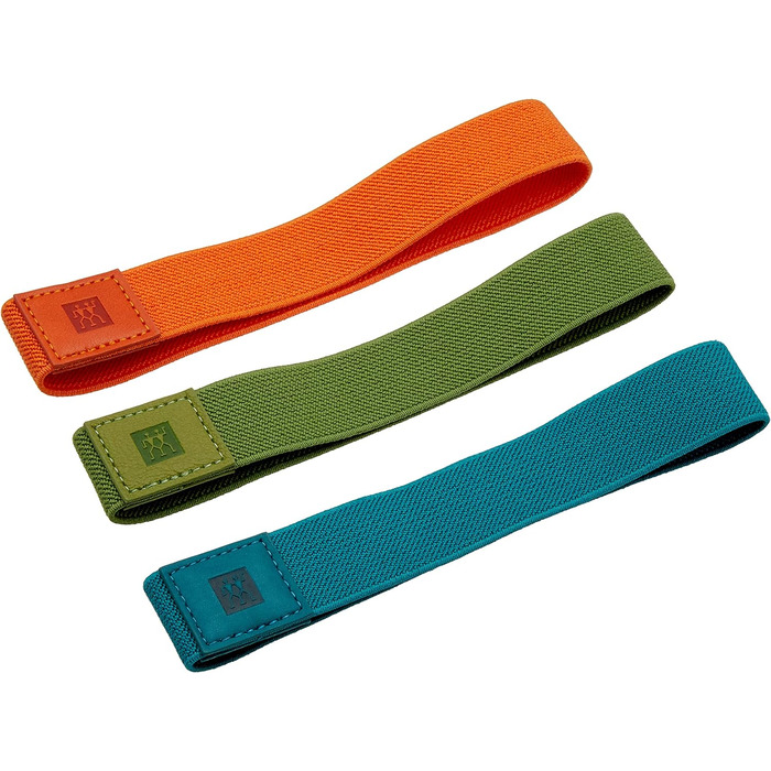 Эластичные ленты для лач-боксов, 3 шт. разноцветные Dino Zwilling