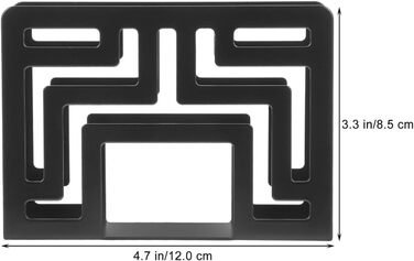 Современный металлический держатель для салфеток 12 х 8,5 см HOMSFOU