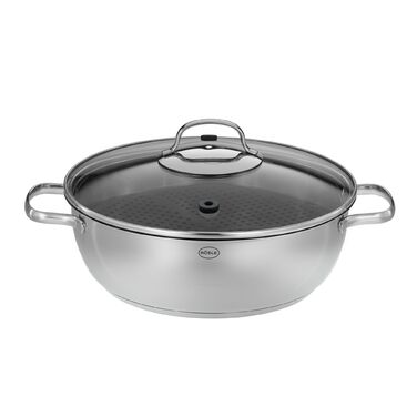 Сотейник з кришкою і парової вставкою Ø 28 см Rosle