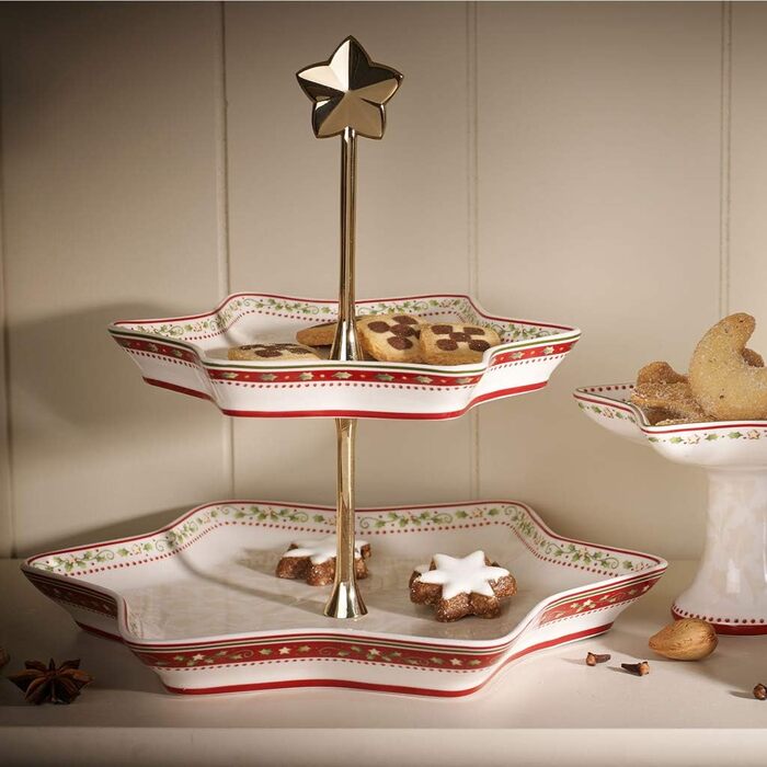 Етажерка 2-ярусна 25,5 см Winter Bakery Delight Villeroy & Boch