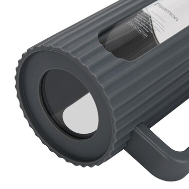 Заварочный чайник Fissman с поршнем 350 мл стеклянная колба (9147)