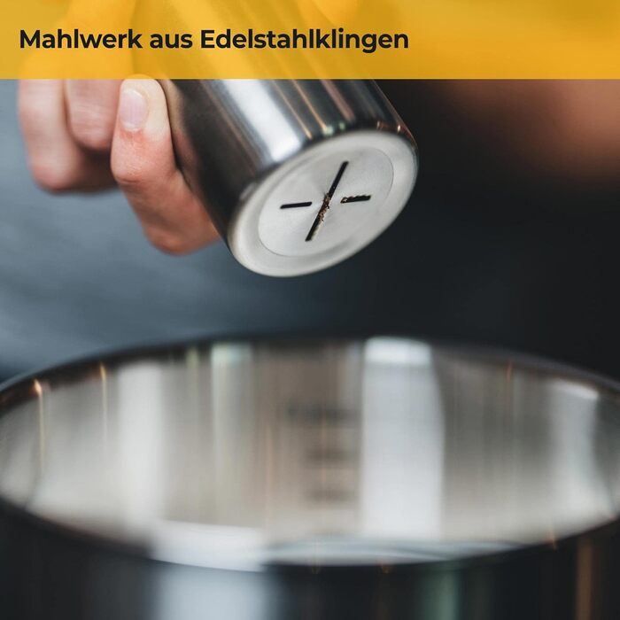 Млин для мускатного горіха для дрібного помелу Silberthal